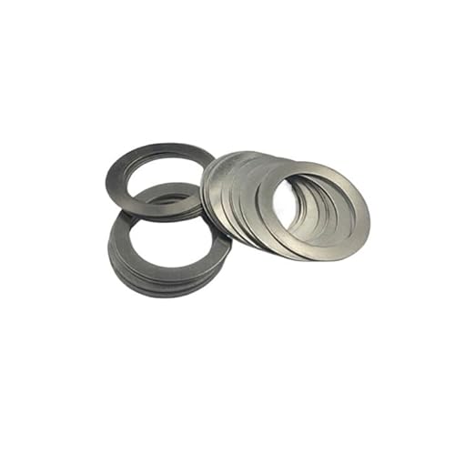 Cxiang-Flache Unterlegscheiben M5 304 Stainless Steel Ultra-thin Flat Washer Gasket Gap Adjustment Washer Shim 0.1mm 0.2mm 0.3mm 0.5mm, 100Pcs, für Bolzenschraube(5x9x0.3 mm) von RWLQWEA