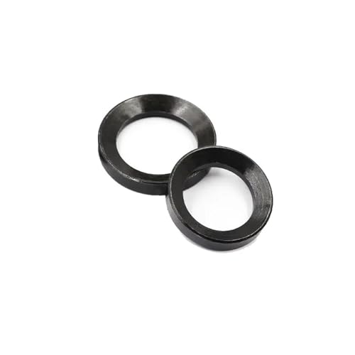 Cxiang-Flache Unterlegscheiben M6 M8 M10-M24 Countersunk Washer Stainless Steel Conical Spherical Washer Concave Convex Cone Gasket Carbon Steel für Bolzenschraube(Conical Carbon Steel,M20 (2Pcs)) von RWLQWEA
