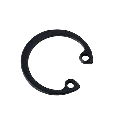 Cxiang-Flache Unterlegscheiben M8-M145 C Clips Snap Retaining Ring For Hole Black 65 Manganese Steel Washer Internal Retaining Ring Shaft Circli, für Bolzenschraube(M100(1pcs)) von RWLQWEA