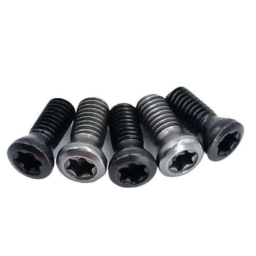 RWLQWEA Mdingbao-Strukturschrauben M1.6 M1.8 M2 M2.2 M2.5 M3 M3.5 M4 M5 M6*L Grade 12.9 Insert Torx Screw， 50PCS， Stark verschleißfest(M2.2 X 5 50PCS) von RWLQWEA