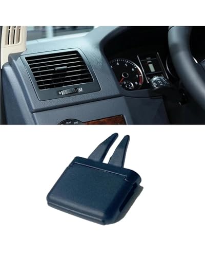 RWRAPS Auto A/C Entlüftung Für VW Für Transporter T5 Multivan 2008 2009 2010 2011 2012 2013 2014 2015 1pc Auto Front Dash AC Klimaanlage Vent Outlet Einstellen Clip Lüftungsgitter(Left 1pc) von RWRAPS