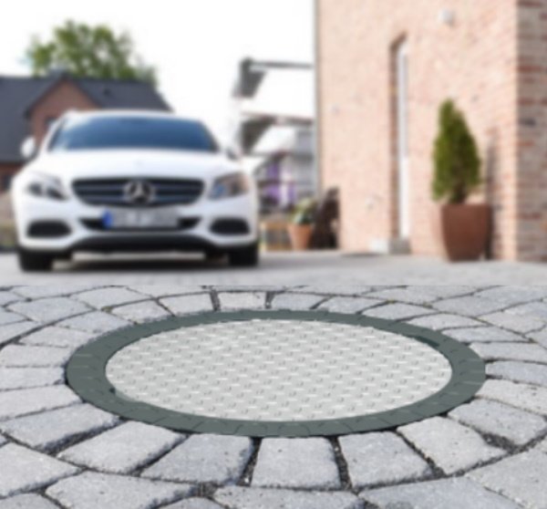 Tankabdeckung Set für Löschwassertanks PKW-befahrbar (2 Tanks) von RWT