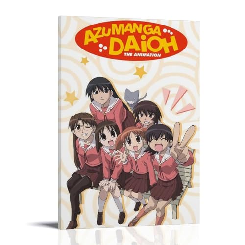 RWTWQGEQWGR Azumanga Daioh Poster, Kunst, Wanddekoration, ästhetisches Cover, Poster, Design, Gemälde, 60 x 90 cm, Rahmenstil RWTWQGEQWGR Azumanga Daioh Poster, Kunst, Wanddekoration, ästhetisches Cover, Poster, Design, Gemälde, 60 x 90 cm, Rahmenstil von RWTWQGEQWGR