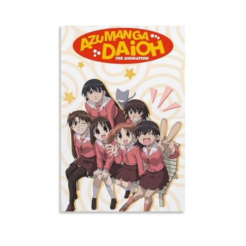 RWTWQGEQWGR Azumanga Daioh Poster, Kunst, Wanddekoration, ästhetisches Cover, Poster, Design, Gemälde, 60 x 90 cm, ungerahmter Stil RWTWQGEQWGR Azumanga Daioh Poster, Kunst, Wanddekoration, ästhetisches Cover, Poster, Design, Gemälde, 60 x 90 cm, ungerahmter Stil von RWTWQGEQWGR