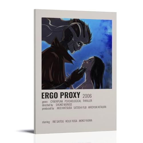 RWTWQGEQWGR Ergo Proxy Poster, Kunst, Wanddekoration, ästhetisches Cover, Poster, Design, Gemälde, 30 x 45 cm, Rahmenstil RWTWQGEQWGR Ergo Proxy Poster, Kunst, Wanddekoration, ästhetisches Cover, Poster, Design, Gemälde, 30 x 45 cm, Rahmenstil von RWTWQGEQWGR