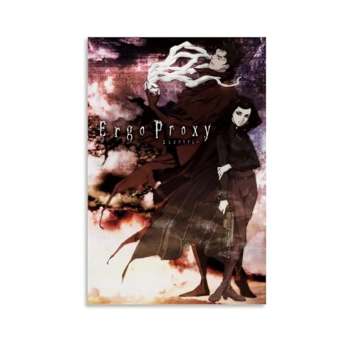 RWTWQGEQWGR Ergo Proxy Poster, Kunst, Wanddekoration, ästhetisches Cover, Poster, Designgemälde, 50 x 75 cm, ungerahmter Stil RWTWQGEQWGR Ergo Proxy Poster, Kunst, Wanddekoration, ästhetisches Cover, Poster, Designgemälde, 50 x 75 cm, ungerahmter Stil von RWTWQGEQWGR