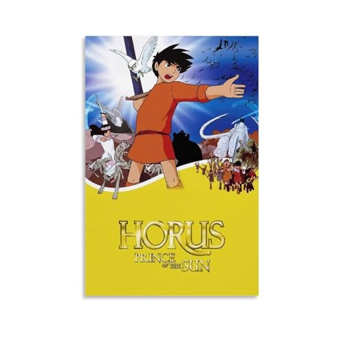 RWTWQGEQWGR Horus Prinz der Sonne Poster, Kunst-Wanddekoration, ästhetisches Cover, Poster, Design, Gemälde, 30 x 45 cm, ungerahmter Stil RWTWQGEQWGR Horus Prinz der Sonne Poster, Kunst-Wanddekoration, ästhetisches Cover, Poster, Design, Gemälde, 30 x 45 cm, ungerahmter Stil von RWTWQGEQWGR