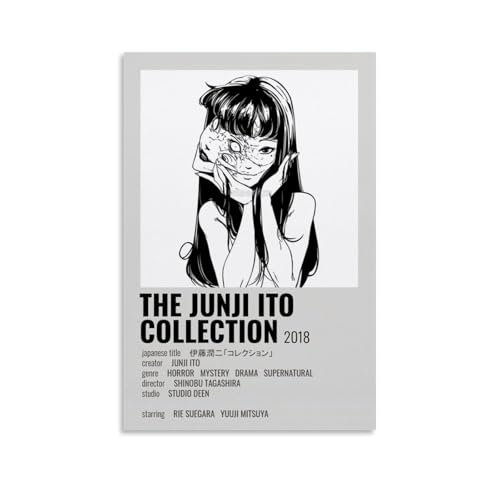 RWTWQGEQWGR Junji Ito Collection Poster, Kunst, Wanddekoration, ästhetisches Cover, Poster, Designgemälde, 50 x 75 cm, ungerahmter Stil RWTWQGEQWGR Junji Ito Collection Poster, Kunst, Wanddekoration, ästhetisches Cover, Poster, Designgemälde, 50 x 75 cm, ungerahmter Stil von RWTWQGEQWGR