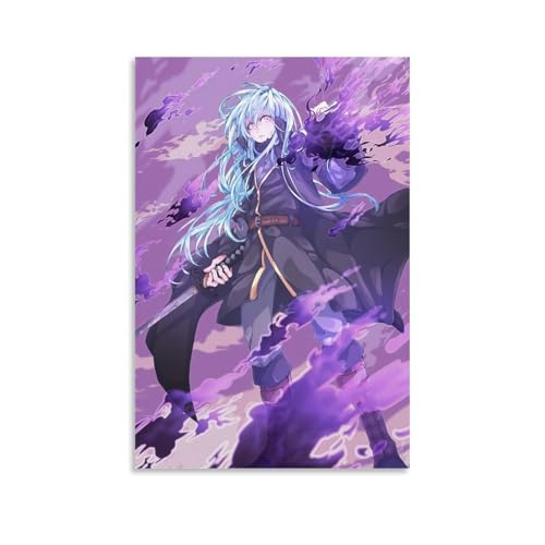 RWTWQGEQWGR Poster, Motiv: Anime That Time I Got Reincarnated As A Slime, Wanddekoration, ästhetisches Cover, Poster, Design, Gemälde, 30 x 45 cm, ungerahmter Stil RWTWQGEQWGR Poster, Motiv: Anime That Time I Got Reincarnated As A Slime, Wanddekoration, ästhetisches Cover, Poster, Design, Gemälde, 30 x 45 cm, ungerahmter Stil von RWTWQGEQWGR