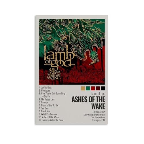 RWTWQGEQWGR Poster, Motiv: Lamm Gottes, Asche des Waches, Wanddekoration, ästhetisches Cover, Poster, Design, Gemälde, 60 x 90 cm, ungerahmter Stil RWTWQGEQWGR Poster, Motiv: Lamm Gottes, Asche des Waches, Wanddekoration, ästhetisches Cover, Poster, Design, Gemälde, 60 x 90 cm, ungerahmter Stil von RWTWQGEQWGR