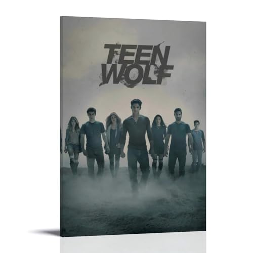RWTWQGEQWGR Poster, Motiv: Teen Wolf, Wanddekoration, ästhetisches Cover, Poster, Design, Gemälde, 60 x 90 cm, Rahmenstil RWTWQGEQWGR Poster, Motiv: Teen Wolf, Wanddekoration, ästhetisches Cover, Poster, Design, Gemälde, 60 x 90 cm, Rahmenstil von RWTWQGEQWGR