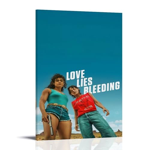 RWTWQGEQWGR Poster "Love Lies Bleeding", Wanddekoration, ästhetisches Cover, Poster, Designgemälde, 50 x 75 cm, Rahmenstil RWTWQGEQWGR Poster "Love Lies Bleeding", Wanddekoration, ästhetisches Cover, Poster, Designgemälde, 50 x 75 cm, Rahmenstil von RWTWQGEQWGR