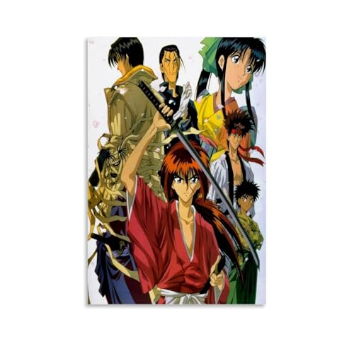 RWTWQGEQWGR Rurouni Kenshin Poster, Kunst, Wanddekoration, ästhetisches Cover, Poster, Design, Gemälde, 30 x 45 cm, ungerahmter Stil RWTWQGEQWGR Rurouni Kenshin Poster, Kunst, Wanddekoration, ästhetisches Cover, Poster, Design, Gemälde, 30 x 45 cm, ungerahmter Stil von RWTWQGEQWGR