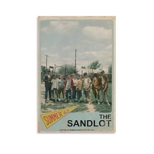 RWTWQGEQWGR The Sandlot Filmposter, Kunst, Wanddekoration, ästhetisches Cover, Poster, Design, Gemälde, 30 x 45 cm, ungerahmter Stil RWTWQGEQWGR The Sandlot Filmposter, Kunst, Wanddekoration, ästhetisches Cover, Poster, Design, Gemälde, 30 x 45 cm, ungerahmter Stil von RWTWQGEQWGR