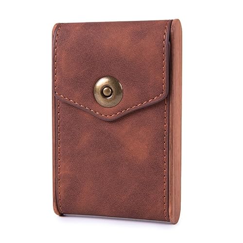 Modische Persönlichkeit und Eleganz 20 Zigaretten Leder Zigarettenetui Feine Zigarettenschachtel Zigarettenbox Braun Modische Persönlichkeit und Eleganz 20 Zigaretten Leder Zigarettenetui Feine Zigarettenschachtel Zigarettenbox Braun von RWXCOW