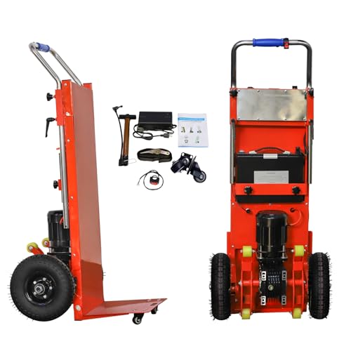 RXFSP Elektrischer Treppensteigwagen, 1200 W angetrieben, elektrische Treppensteiger-Handkarren, Dolly Cart zum Umzug, 400 kg Kapazität, robuster Treppensteiger RXFSP Elektrischer Treppensteigwagen, 1200 W angetrieben, elektrische Treppensteiger-Handkarren, Dolly Cart zum Umzug, 400 kg Kapazität, robuster Treppensteiger von RXFSP