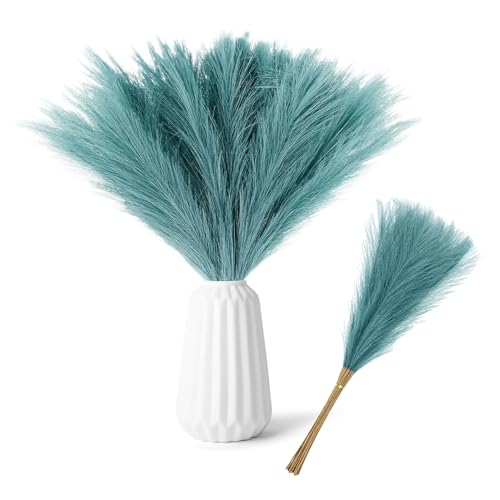 RXKFIGX 30 Stück Blau Pampasgras,Pampasgras Künstlich, 55cm Pampasgra Deko,Pampasgra Deko Trockenblumen Getrocknete Blumen Deko Kunstblumen Pflanzen für Hochzeit Büro Schlafzimmer Wohnzimme RXKFIGX 30 Stück Blau Pampasgras,Pampasgras Künstlich, 55cm Pampasgra Deko,Pampasgra Deko Trockenblumen Getrocknete Blumen Deko Kunstblumen Pflanzen für Hochzeit Büro Schlafzimmer Wohnzimme von RXKFIGX