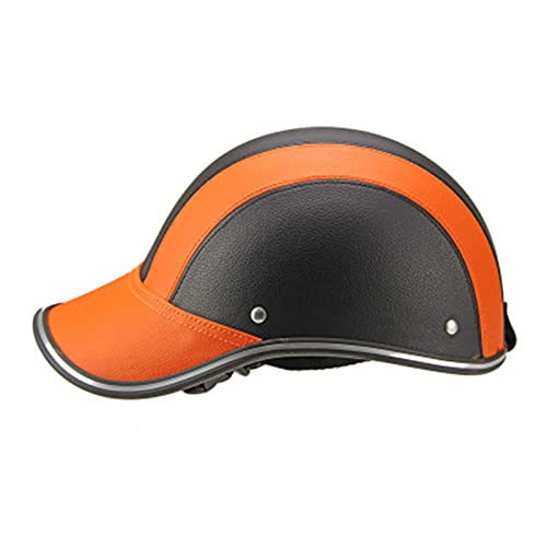Retro Oldtimer Halbschale Jet-Helm Sommer Unisex Halbhelme Halboffenes Gesicht Schützen Helm Oldtimer Open Face Helm Damen Herren Erwachsener Scooter Mofa Helm Baseballmütze Helme,Orange Retro Oldtimer Halbschale Jet-Helm Sommer Unisex Halbhelme Halboffenes Gesicht Schützen Helm Oldtimer Open Face Helm Damen Herren Erwachsener Scooter Mofa Helm Baseballmütze Helme,Orange von RYDZCLH