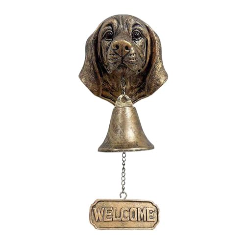 RYGRZJ Metall Hund Willkommen Türklingel Vintage Bulldog Dobermann Glocke Ladenbesitzer Türklingel for Home Office Halterung Eingang Wand RYGRZJ Metall Hund Willkommen Türklingel Vintage Bulldog Dobermann Glocke Ladenbesitzer Türklingel for Home Office Halterung Eingang Wand von RYGRZJ