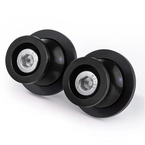 Für YZF R1 R3 R6 R7 R25 YZF-R1 R6 R3 1999-2023 Motorrad M6 Schwinge Spulen Slider Stand Schrauben Kipphebelspule(Schwarz) von RYHJNRTH