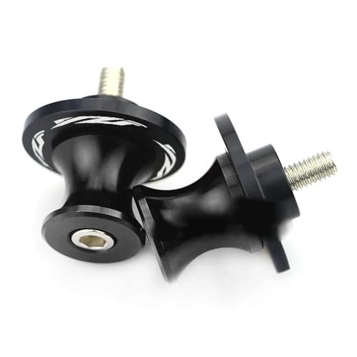 Motorrad-Schwingenspulen M6-Standschrauben Motorradzubehör Für YZF R3 R25 R6 R1 2013–2019 Kipphebelspule(Schwarz) von RYHJNRTH