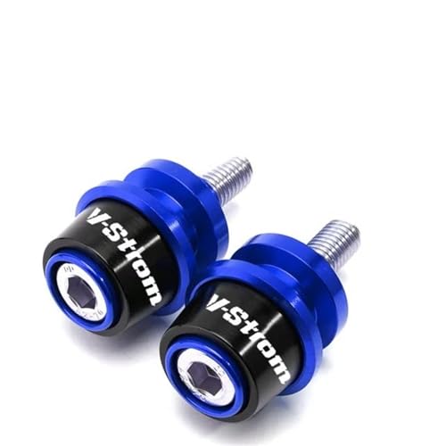 RYHJNRTH 8MM Motorrad Schwinge Spool Slider Für Suzuki V-Strom 650/XT 1000/XT 1050XT 250 VStrom DL650 DL1000 DL250 2022 Kipphebelspule(Blue) von RYHJNRTH