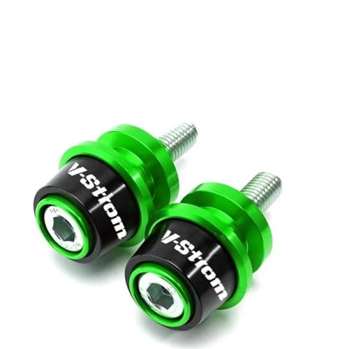 RYHJNRTH 8MM Motorrad Schwinge Spool Slider Für Suzuki V-Strom 650/XT 1000/XT 1050XT 250 VStrom DL650 DL1000 DL250 2022 Kipphebelspule(Green) von RYHJNRTH
