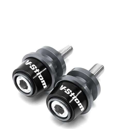 RYHJNRTH 8MM Motorrad Schwinge Spool Slider Für Suzuki V-Strom 650/XT 1000/XT 1050XT 250 VStrom DL650 DL1000 DL250 2022 Kipphebelspule(Titanium) von RYHJNRTH