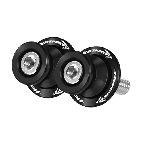 RYHJNRTH 8MM Schrauben Motorrad Schwinge Spulen Slider Stand Schrauben Protector Für CB650R CB650F CB300R CB1000R CB750 Hornet Kipphebelspule(CB750 Black) von RYHJNRTH