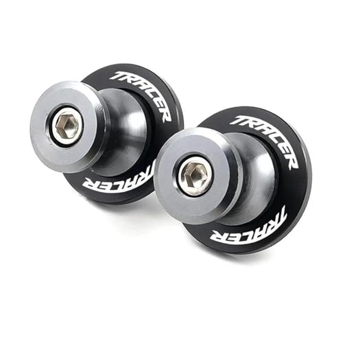 RYHJNRTH Für Für Tracer 900 700 GT Tracer700 Für Tracer 7 MT09 2016-2022 Motorrad CNC Schwinge Spulen Slider Stand Kipphebelspule(Titanium-Tracer) von RYHJNRTH