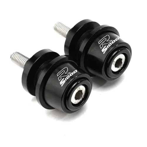 RYHJNRTH Für S1000R S1000RR 2014 2015 2016 2017 2018 2019 2020 2021 2022 M8 8mm Schwinge Spulen Slider Kipphebelspule(Black- S1000R) von RYHJNRTH