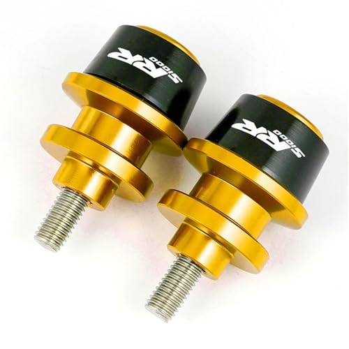 RYHJNRTH Für S1000R S1000RR 2014 2015 2016 2017 2018 2019 2020 2021 2022 M8 8mm Schwinge Spulen Slider Kipphebelspule(Gold-S1000RR) von RYHJNRTH