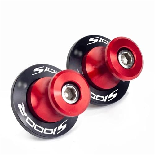 RYHJNRTH Für S1000RR HP4 S 1000 RR S1000 RR/R S1000R 8MM Motorrad CNC Schwinge Spulen Sliders Schaukel Arm Spulen sllider Abdeckung Kipphebelspule(S1000R Red) von RYHJNRTH
