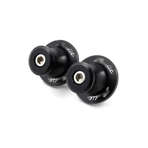 RYHJNRTH Für Suzuki Bandit 1250 250 400 600 S 650 GSF650 Bandit 1200 Motorrad Schwinge Spulen Slider Stand Schraube Kipphebelspule(Schwarz) von RYHJNRTH