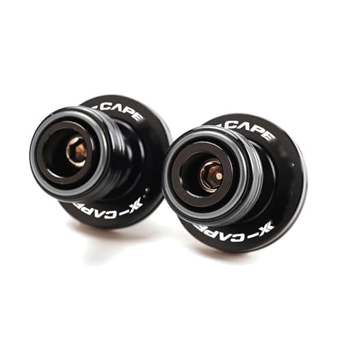 RYHJNRTH M10 Für Moto Morini X-Cape 650 XCape X Cape 650 Motorrad Zubehör CNC Schwinge Spulen Slider Stand Schrauben Kipphebelspule(Titanium-C) von RYHJNRTH