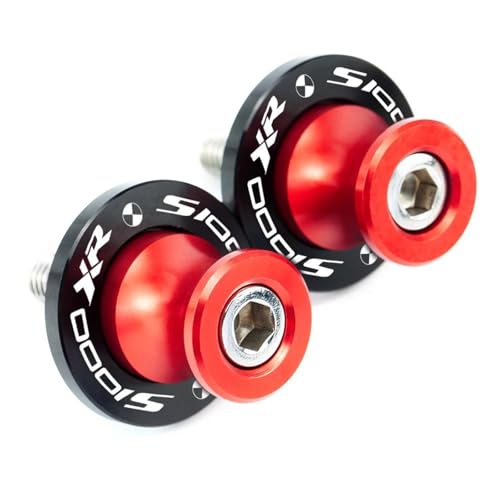 RYHJNRTH Motorrad 8mm Schwingenspulen Schieber Schwingenspulen Sllider-Abdeckung Für S1000XR S1000 XR S 1000 XR 2015 2016 Kipphebelspule(Red) von RYHJNRTH