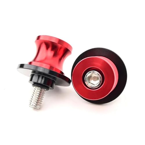 RYHJNRTH Motorrad CNC 8MM Schrauben Schwinge Spulen Slider Stand Schrauben Für CBR1000RR CBR 1000 RR CBR 1000RR Kipphebelspule(Red) von RYHJNRTH