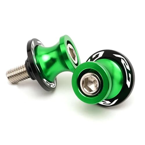 RYHJNRTH Motorrad CNC Aluminium Stand Schwinge Spulen Slider Stand Schraube Schwinge Für YZF-R7 YZF R7 YZFR7 Alle Jahr Kipphebelspule(Green) von RYHJNRTH