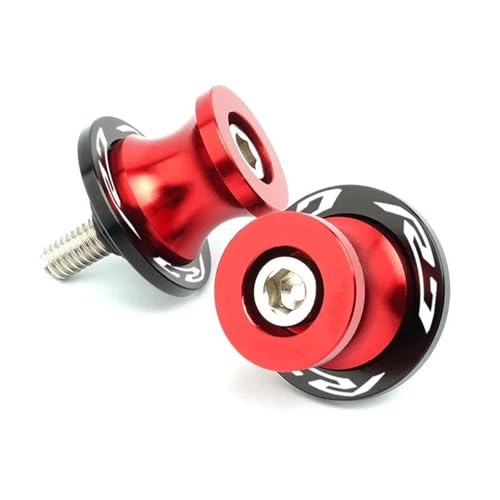 RYHJNRTH Motorrad CNC Aluminium Stand Schwinge Spulen Slider Stand Schraube Schwinge Für YZF-R7 YZF R7 YZFR7 Alle Jahr Kipphebelspule(Red) von RYHJNRTH