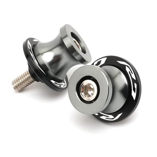 RYHJNRTH Motorrad CNC Aluminium Stand Schwinge Spulen Slider Stand Schraube Schwinge Für YZF-R7 YZF R7 YZFR7 Alle Jahr Kipphebelspule(Titanium) von RYHJNRTH