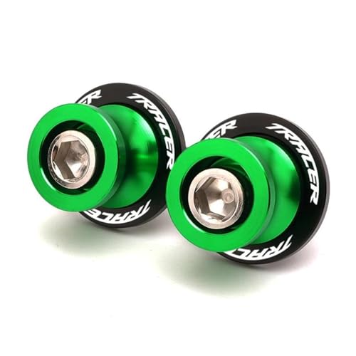 RYHJNRTH Motorrad CNC Schwinge Spulen Slider Stand Für Für Tracer 7 9 900 700 GT Tracer700 Tracer7 Tracer9 2016-2024 Kipphebelspule(Green) von RYHJNRTH