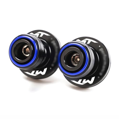 RYHJNRTH Motorrad Hinten Slider Stand Spulen M10 Schwinge Spulen Für CFMOTO 450MT 450NK 2025 800NK 250SR 450SR 700MT 800MT Kipphebelspule(Blue-MT) von RYHJNRTH