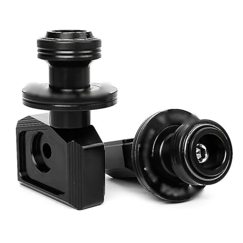 RYHJNRTH Motorrad Schwinge Spool Achse Slider Stehen Unterstützung Für VOGE DS625X DS525X DSX 625 525 625dsx 525dsx 2025 2024 2023 Kipphebelspule(Schwarz) von RYHJNRTH