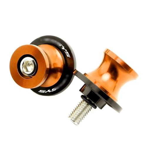 RYHJNRTH Motorrad Schwinge Spool Slider Stand Schrauben Für Kawasaki Für Versys 650 1000 Für Versys650 Für Versys1000 2015-2023 Kipphebelspule(Orange) von RYHJNRTH