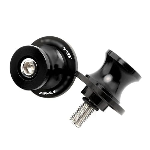 RYHJNRTH Motorrad Schwinge Spool Slider Stand Schrauben Für Kawasaki Für Versys 650 1000 Für Versys650 Für Versys1000 2015-2023 Kipphebelspule(Schwarz) von RYHJNRTH