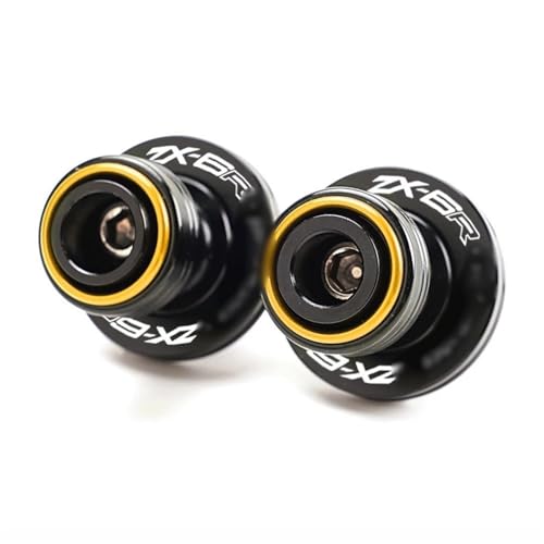 RYHJNRTH Motorrad Schwinge Spulen Slider Stand Spulen Für Kawasaki ZX6R ZX 636 ZX636 ZX 6R ZX10R ZX 10R Kipphebelspule(M10-Gold-ZX6R) von RYHJNRTH