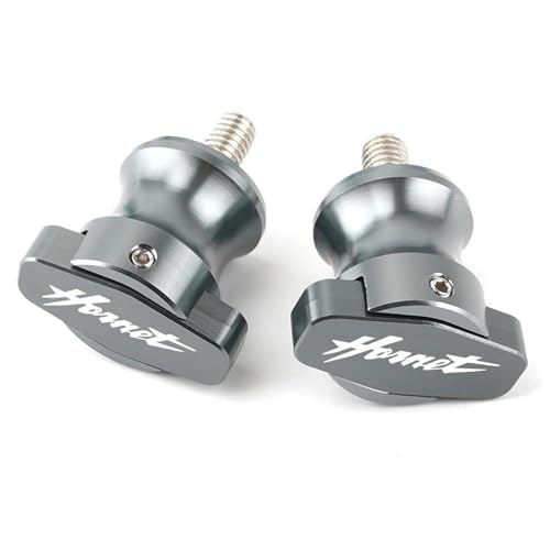 RYHJNRTH Motorrad Schwinge Spulen Slider StandScrews 8MM Für CB600F Hornet 599 CB600 CB599 CB600F Kipphebelspule(Titanium) von RYHJNRTH