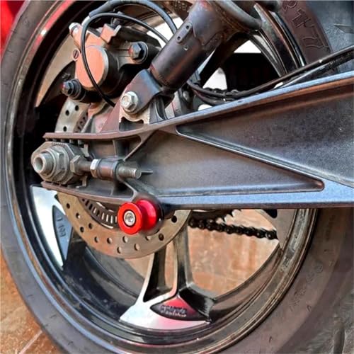 RYHJNRTH Motorrad Schwinge Spulen Sliders Stand Schraube Für Zontes G1 125 150 ZT125U ZT 125 U ZT 310R 310X 350X 350T ZT350T Kipphebelspule(Schwarz) von RYHJNRTH