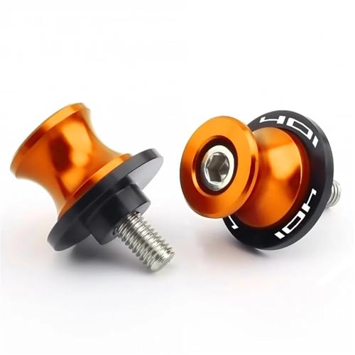 RYHJNRTH Motorrad Schwinge Spulen Ständer Schrauben Schieber Für Husqvarna Svartpilen Vitpilen 401 2018-2024 Norden 901 2022-2024 Kipphebelspule(401 Orange6) von RYHJNRTH