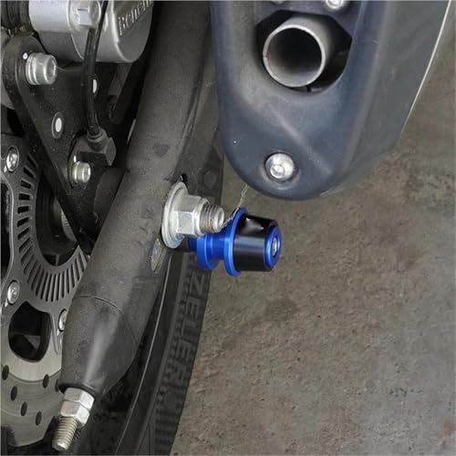 RYHJNRTH Motorrad Swingarms Spulen Stand Schrauben Für MT07 MT09 MT03 MT10 MT 03 07 09 10 125 MT-07 MT125 Kipphebelspule(Black X) von RYHJNRTH